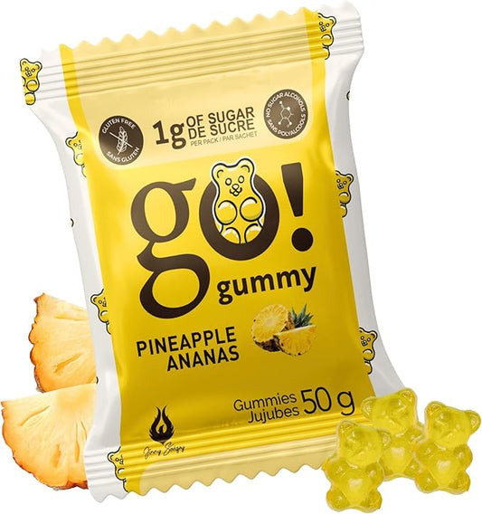 Jujubes sans sucre Go Gummy