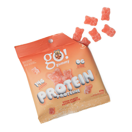 Jujubes sans sucre Go Gummy Protein