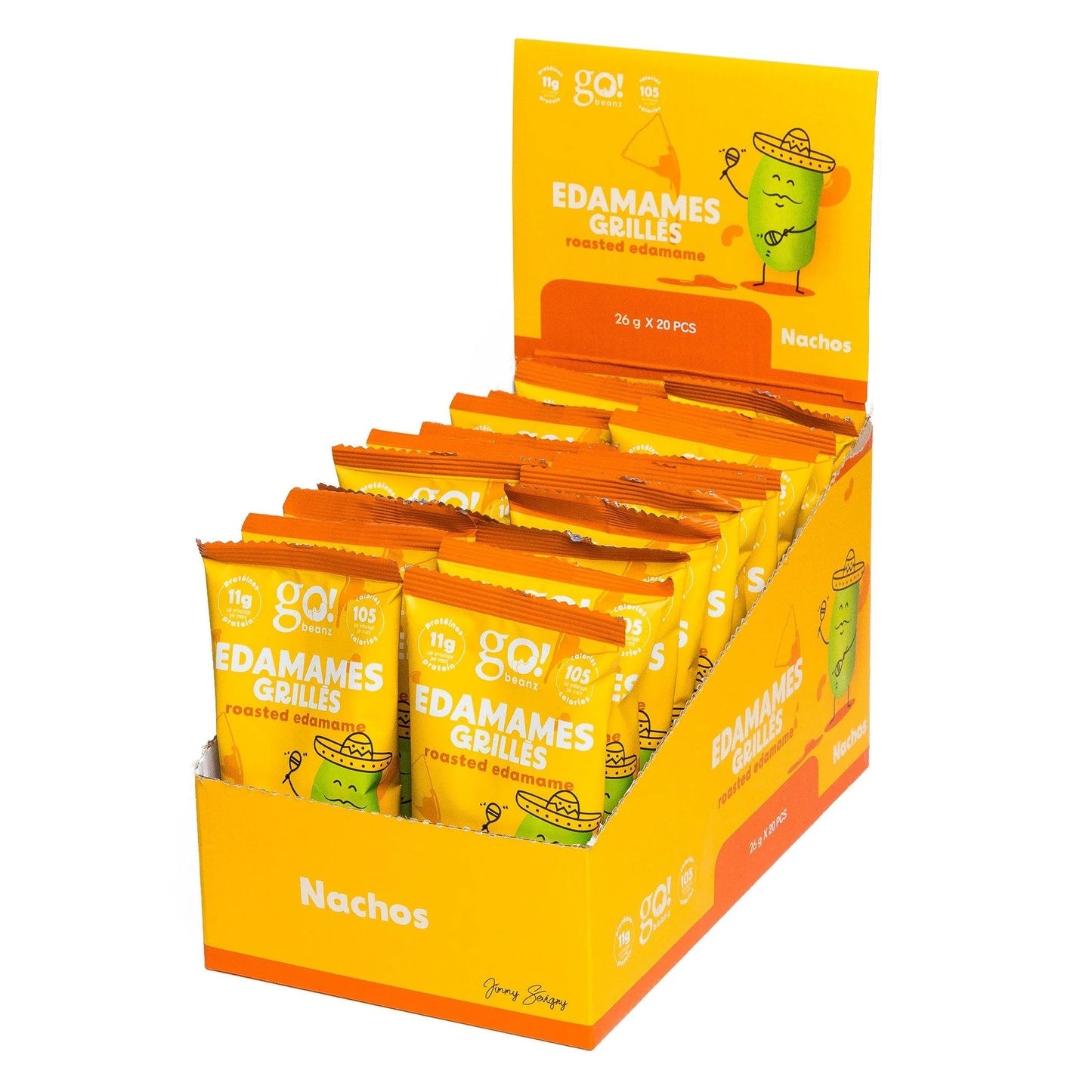 Graines de soya grillées Go Beanz