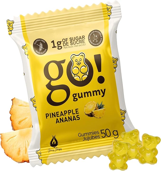Jujubes sans sucre Go Gummy