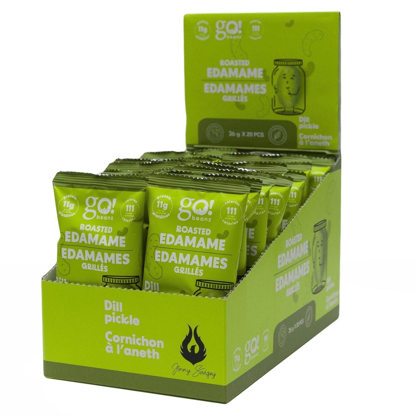 Graines de soya grillées Go Beanz