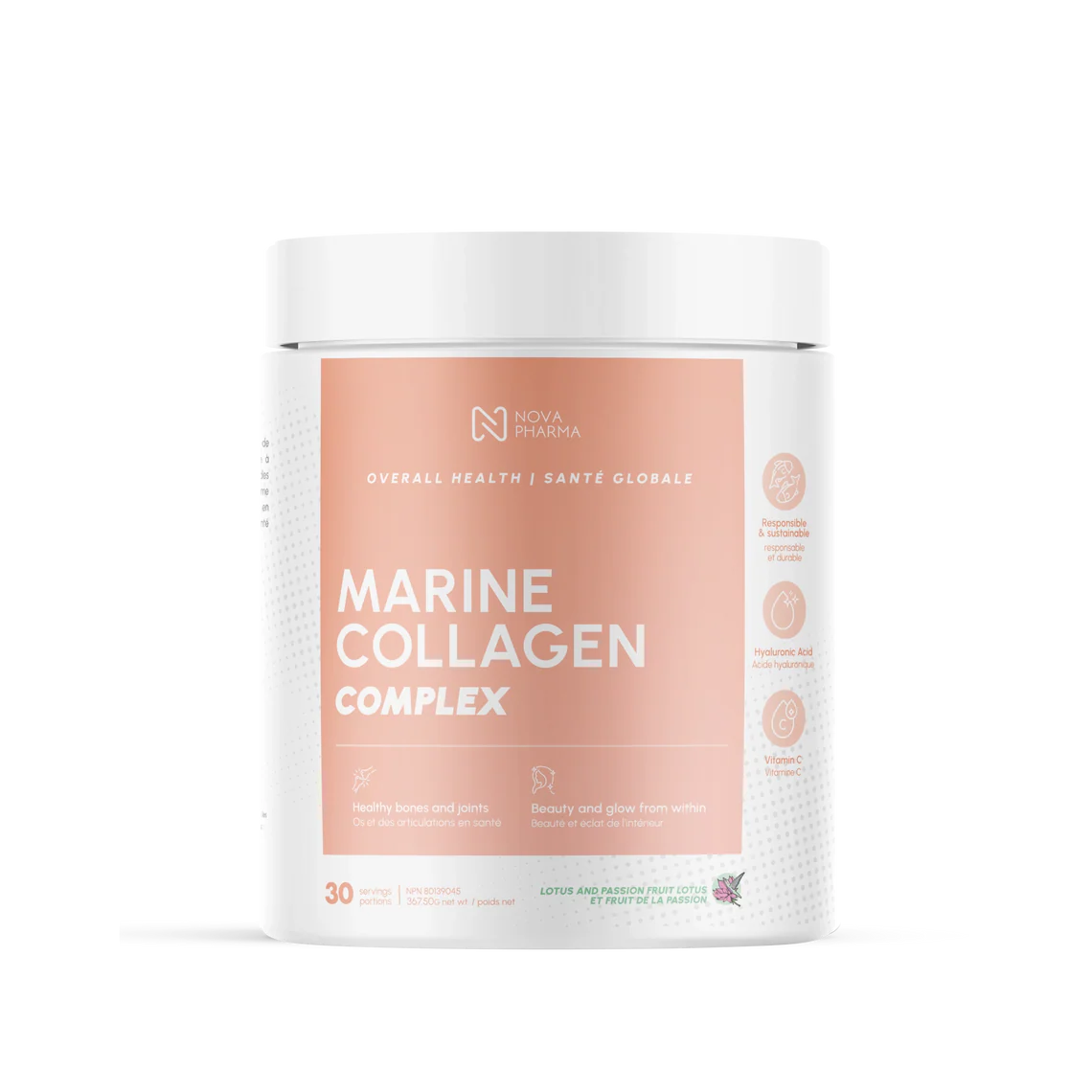 Collagène marin avec acide hyaluronique