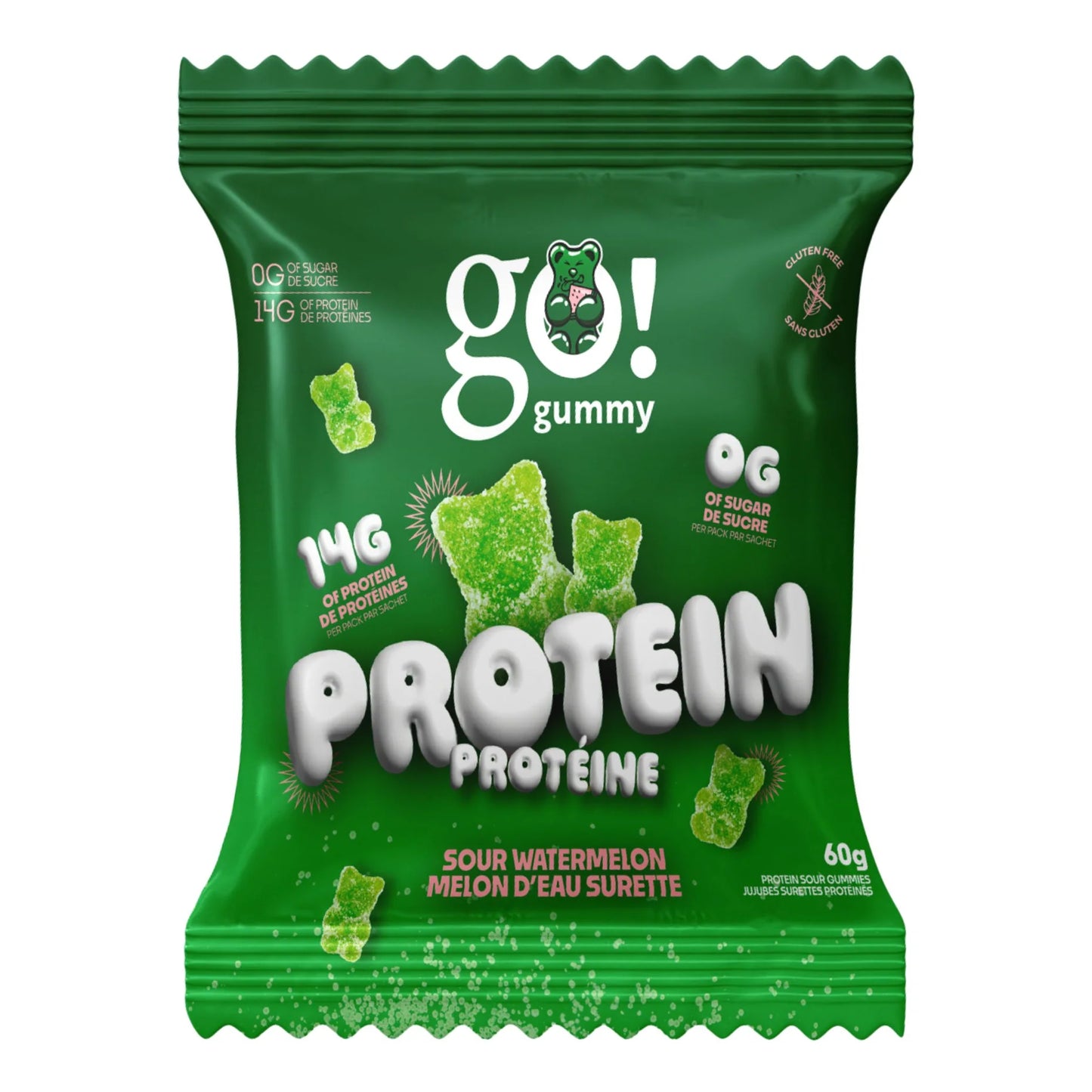 Jujubes sans sucre Go Gummy Protein
